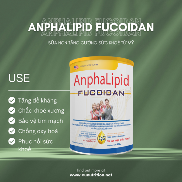 Sữa non anphalipid Fucoidan